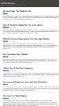 Mobile Screenshot of fallibleblogma.com